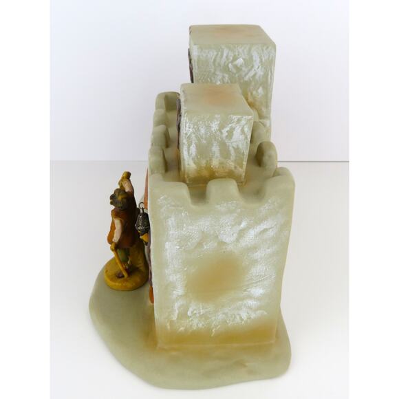 Fontanini Lighted Inn Scene Roman Inc Ceramic Nativity Village Building 54013 - Picture 5 of 16